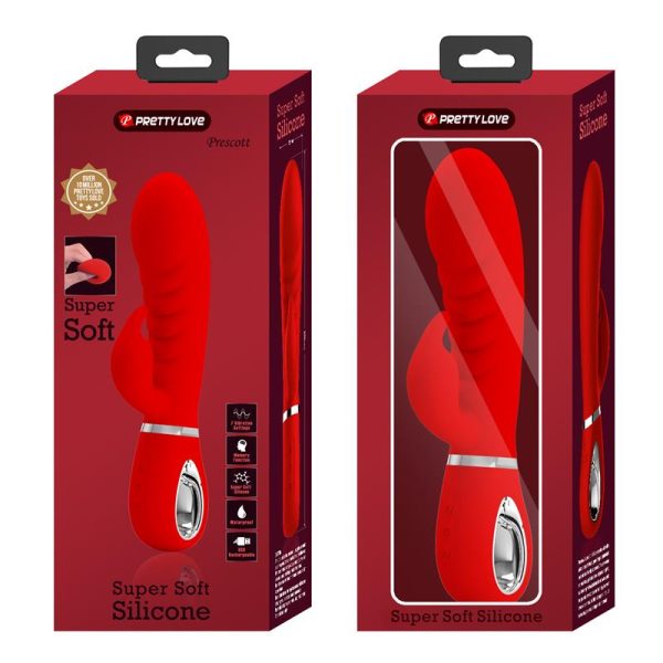 Prescott Vibrador Punto G Rojo - imagen 9