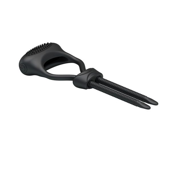 Pretty Love Anillo Vibrador Curitis Color Negro - imagen 5