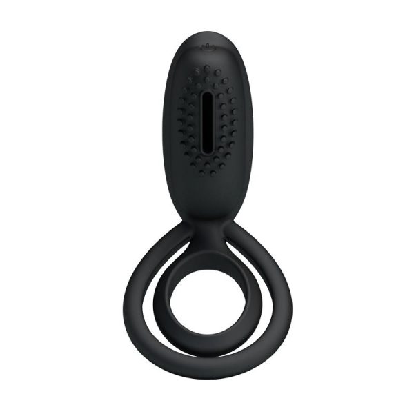 Pretty Love Anillo Vibrador Esther Color Negro - imagen 2