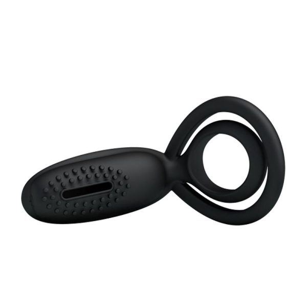 Pretty Love Anillo Vibrador Esther Color Negro - imagen 5