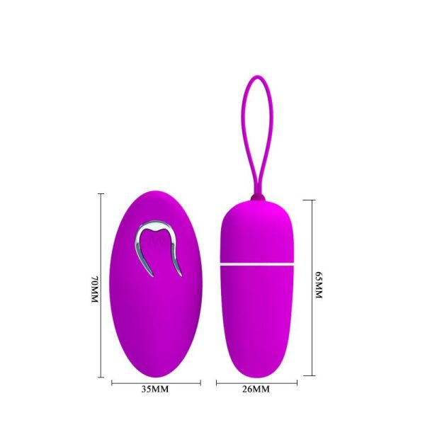 Pretty Love Huevo Vibrador Bradley Color Púrpura - imagen 5