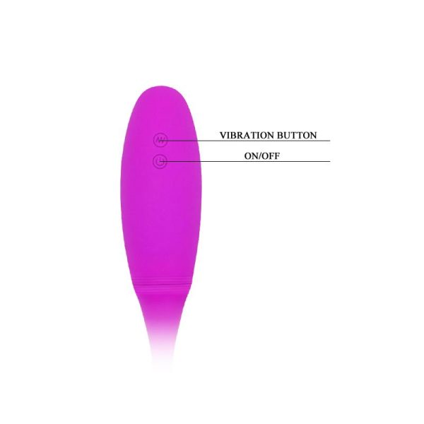 Pretty Love Huevo Vibrador Snaky Color Rosa - imagen 3