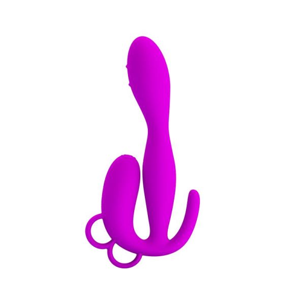 Pretty Love Plug Anal Flowery Color Púrpura - imagen 3