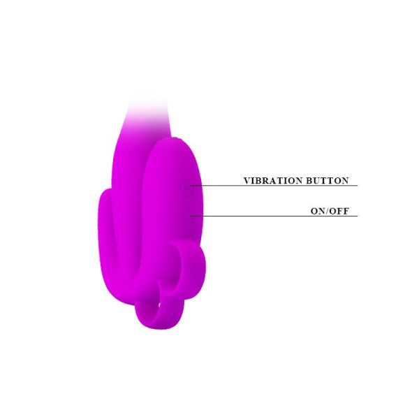 Pretty Love Plug Anal Flowery Color Púrpura - imagen 5