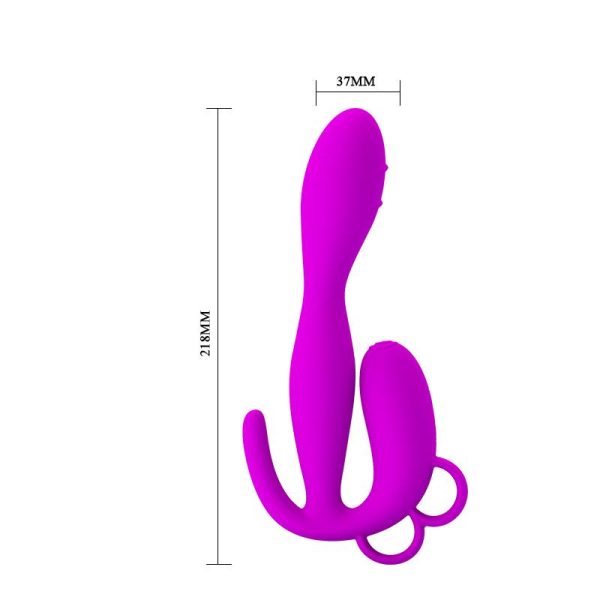 Pretty Love Plug Anal Flowery Color Púrpura - imagen 8