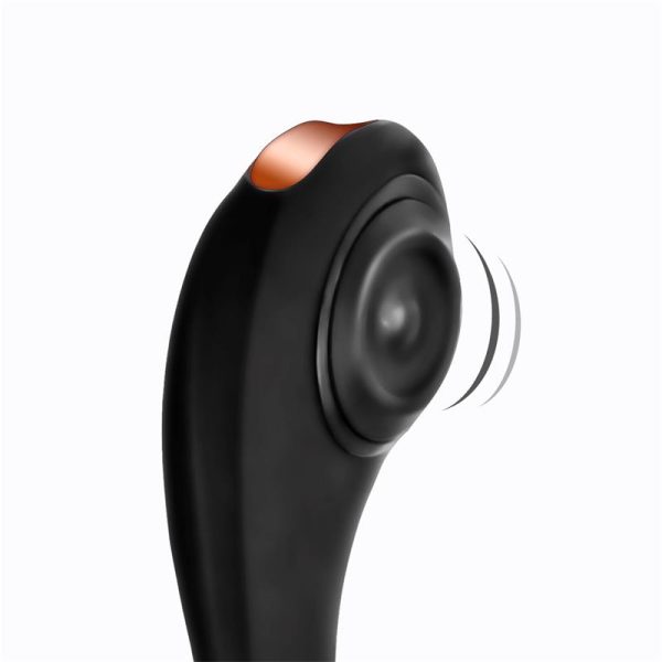 Pulsar Vibrador con Pulsación y Esqueleto Articulado Silicona USB - imagen 4