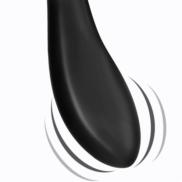 Pulsar Vibrador con Pulsación y Esqueleto Articulado Silicona USB - imagen 6