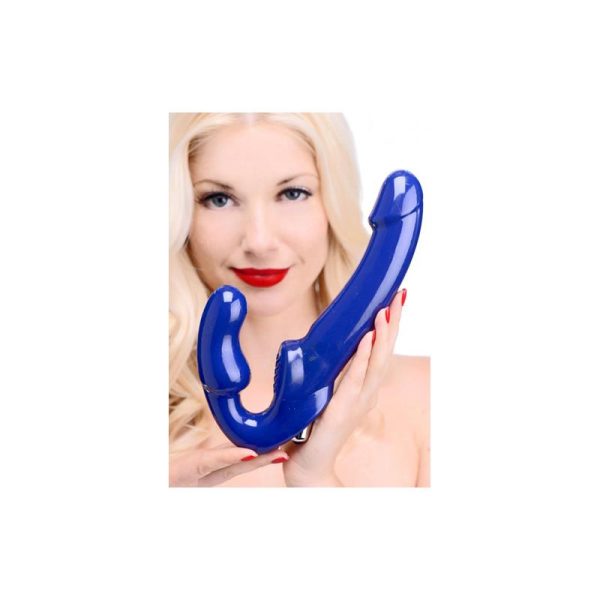 Revolver II Vibrador Doble Azul - imagen 4