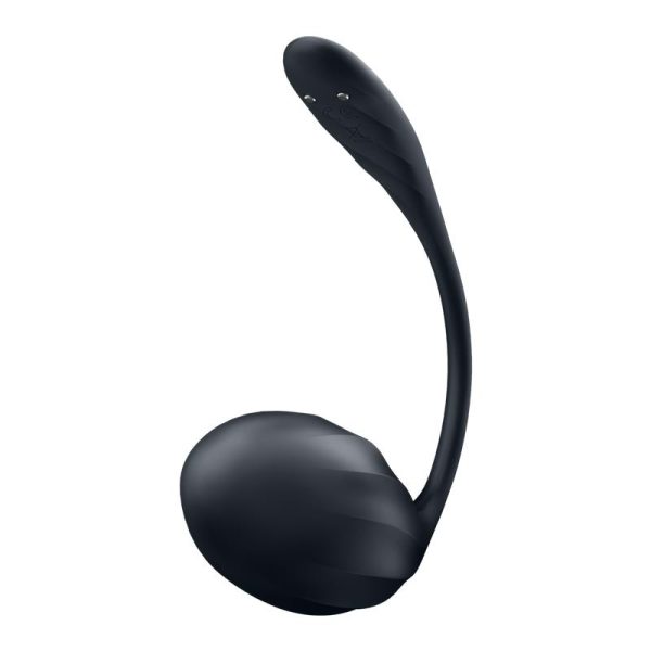 Ribbed Petal con Satisfyer Connect APP Negro - imagen 3