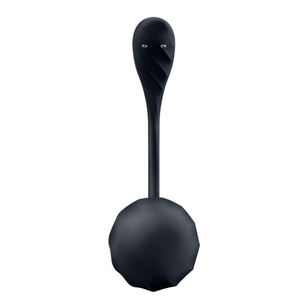 Ribbed Petal con Satisfyer Connect APP Negro - imagen 4