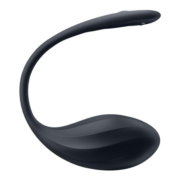 Ribbed Petal con Satisfyer Connect APP Negro - imagen 7