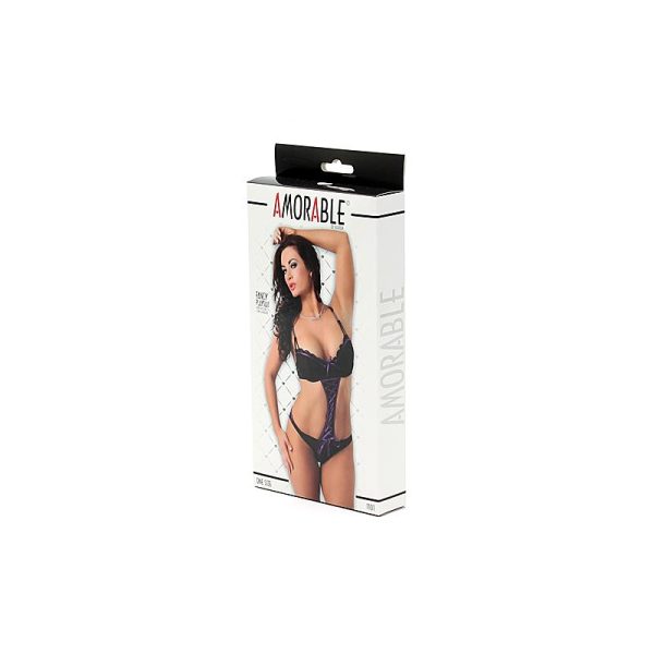 Rimba Amorable Playsuit Color Negro Talla Única - imagen 3