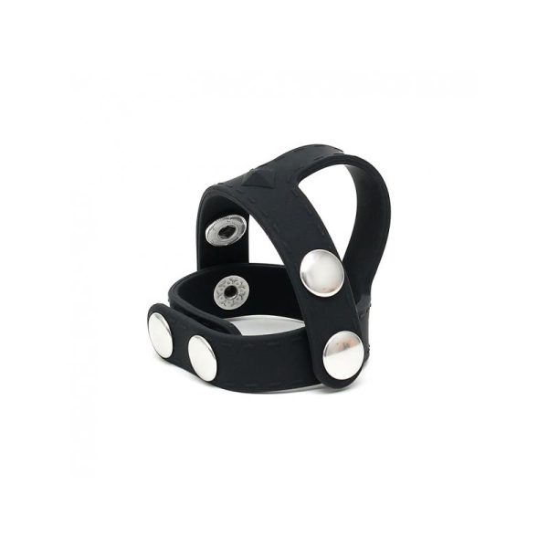 Rimba Latex Play Anillo para el Pene y los Testículos Ajustable - imagen 2