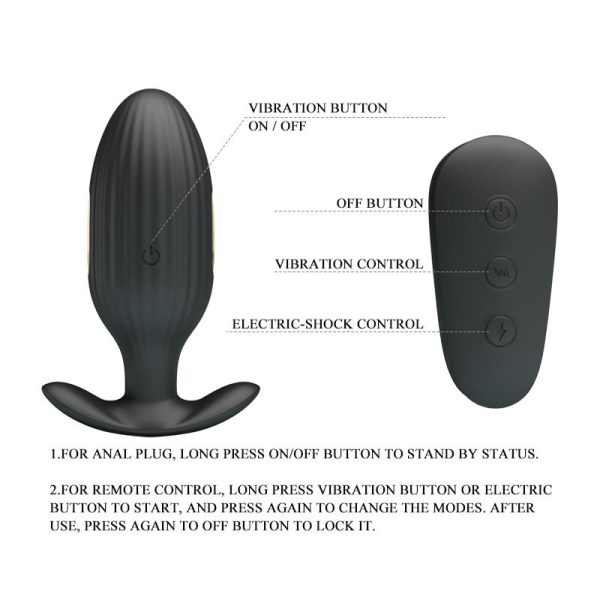 Royal Pleasure Plug Anal con Electro Estimulación USB - imagen 2