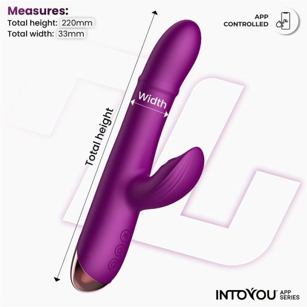 Sendel Vibrador con Anillo de Bolas Internas Up and Down y Pulsación con App - imagen 2