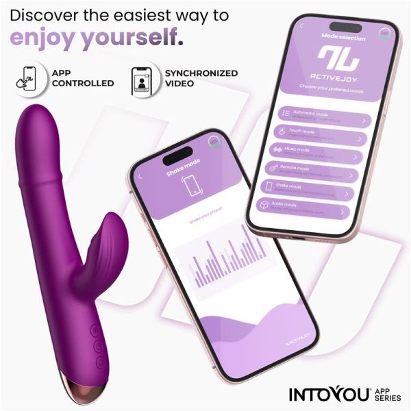 Sendel Vibrador con Anillo de Bolas Internas Up and Down y Pulsación con App - imagen 8