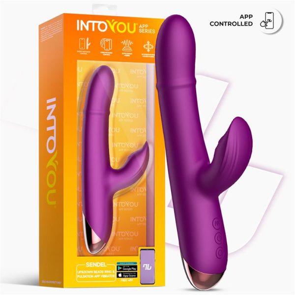 Sendel Vibrador con Anillo de Bolas Internas Up and Down y Pulsación con App - imagen 7