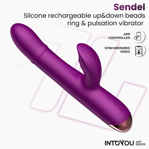 Sendel Vibrador con Anillo de Bolas Internas Up and Down y Pulsación con App - imagen 9