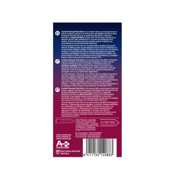 Sensual Xtra Dots - Punteados 12 uds - imagen 4
