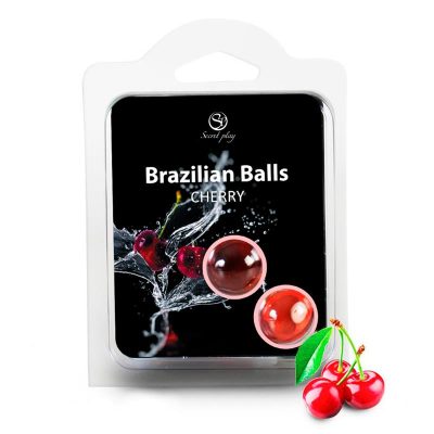 Secret Play Set 2 Brazilian Balls Aroma Cereza