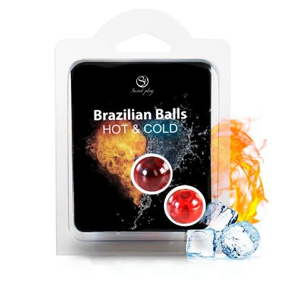 Secret Play Set 2 Brazilian Balls Efecto Hot & Cold