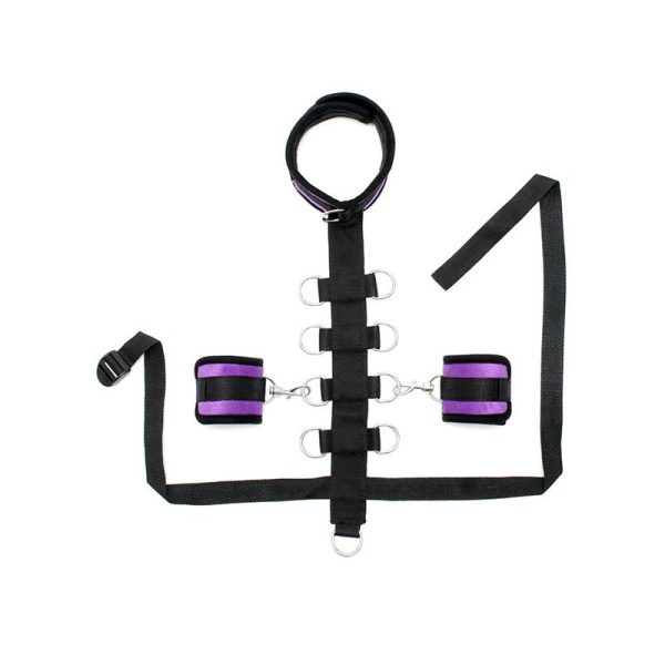Set Collar y Esposas Purpura - imagen 4