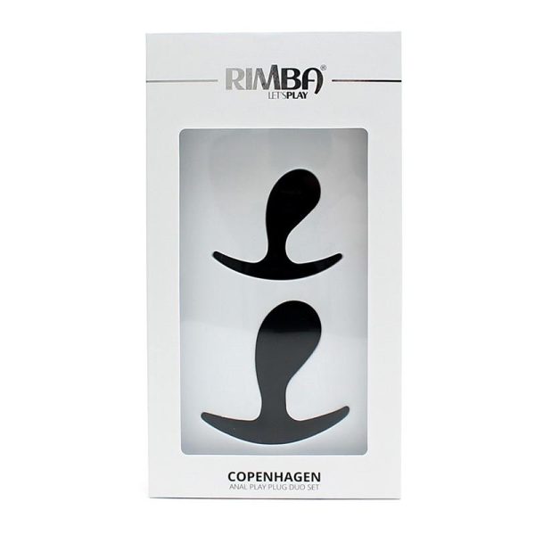 Set de 2 Plugs Anatómicos Copenhagen Negro - imagen 4