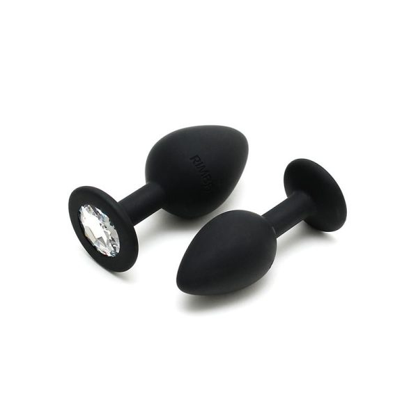 Set de 2 Plugs con Joya Berlin Negro - imagen 5