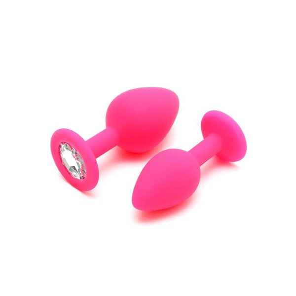 Set de 2 Plugs con Joya Berlin Rosa - imagen 5