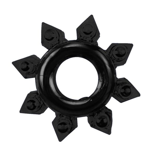 Set de Anillos para el Pene Negro - imagen 3