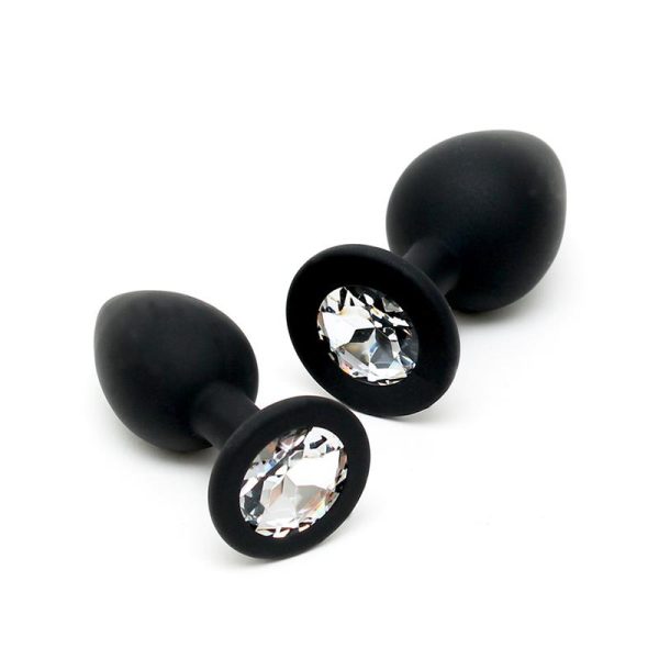 Set de Dos Plugs Anales Silicona - imagen 2