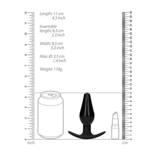Set Plug Anal y Ventosa Putiaguda Grande Negro - imagen 4