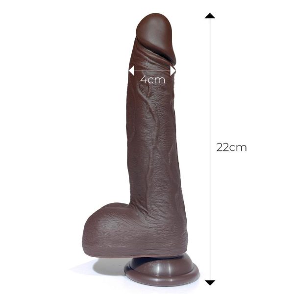 Severo Dildo Realista Turbo Shaking Thrusting, Rotación 360º Control Remoto Efecto Calor - Imagen 12