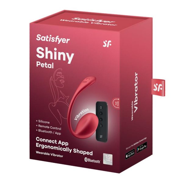 Shiny Petal con APP Satisfyer Connect Rojo - imagen 2