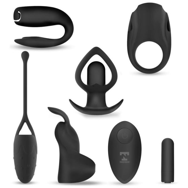 Six-In-One Kit de Bala Vibradora y 5 Accesorios de Silicona - imagen 5