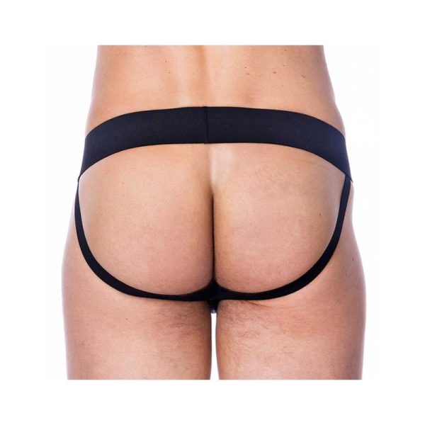 Slip de Cuero Color Negro - imagen 2