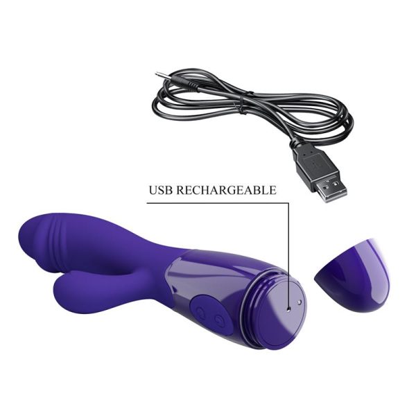 Snappy-Youth Vibrador de Conejito 2 Motores - imagen 4