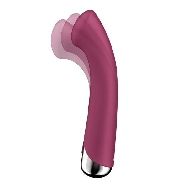Spinning G-Spot 1 Vibrador y Rotador Rojo - imagen 2
