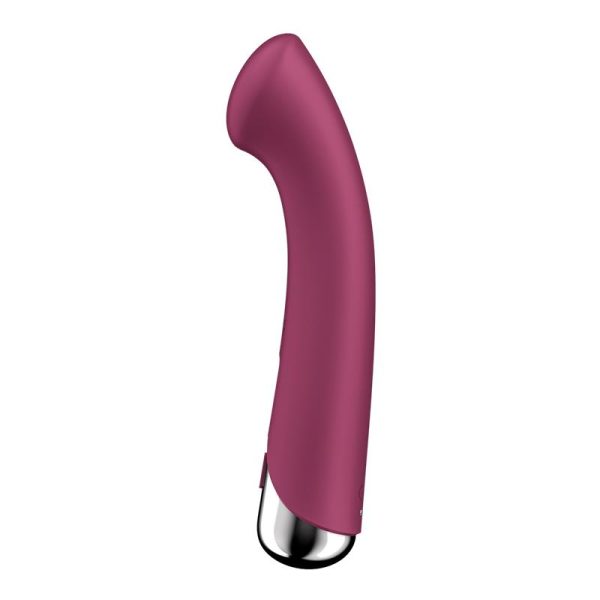 Spinning G-Spot 1 Vibrador y Rotador Rojo - imagen 4
