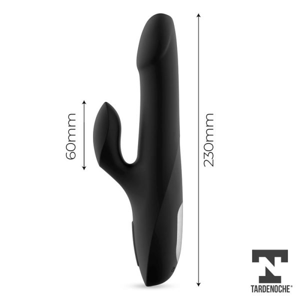 Squidy Vibrador Función de Movimiento Up and Down y Bolas Rotadoras USB Silicona - imagen 3