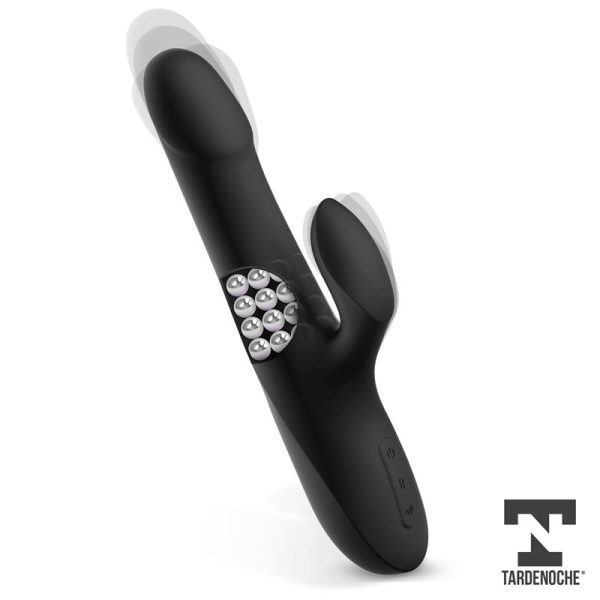 Squidy Vibrador Función de Movimiento Up and Down y Bolas Rotadoras USB Silicona - imagen 6