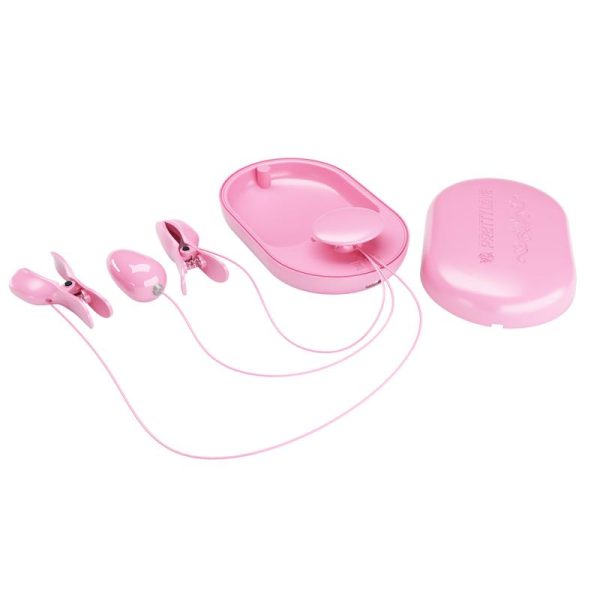 Surprise Box Huevo Vibrador y Pinzas para Pezones con Electro Estimulación Rosa - imagen 9
