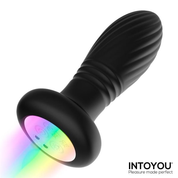 Tainy Plug Anal con Thrusting y Luces Led con Control Remoto - imagen 5