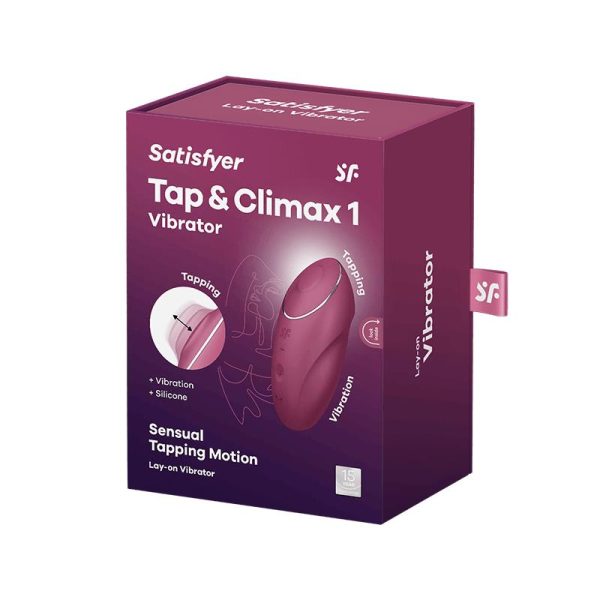 Tap and Climax 1 Vibrador y Tapping Rojo - imagen 6