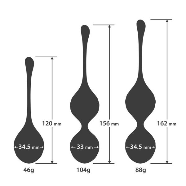 Taylor 2.0 Bolas Kegel Silicona Púrpura - imagen 5