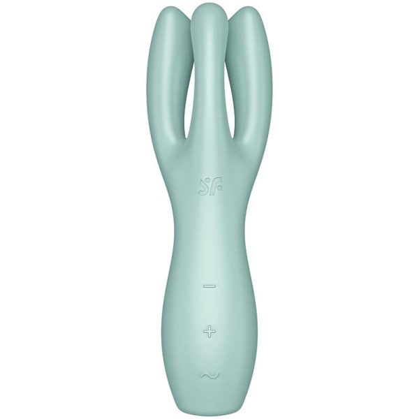 Threesome 3 Lay-on Vibrador 3 Motores Menta - imagen 4