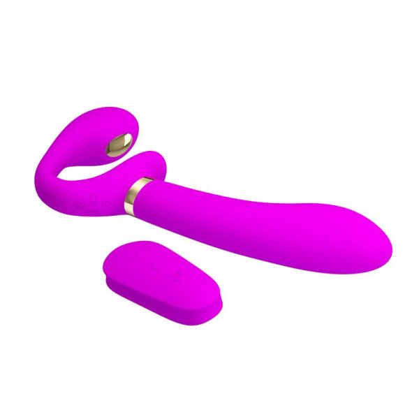 Thunderbird Vibrador para Parejas sin Arnés con Control Remoto - imagen 7