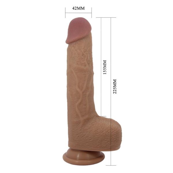Tommy Dildo Realista con Vibración y Thrusting con Contorl Remoto - imagen 4