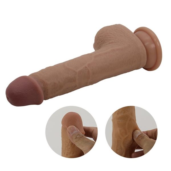 Tommy Dildo Realista con Vibración y Thrusting con Contorl Remoto - imagen 6