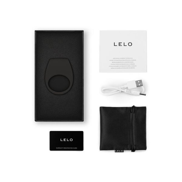 Tor 3 Anillo para Parejas con Lelo APP Black - imagen 2